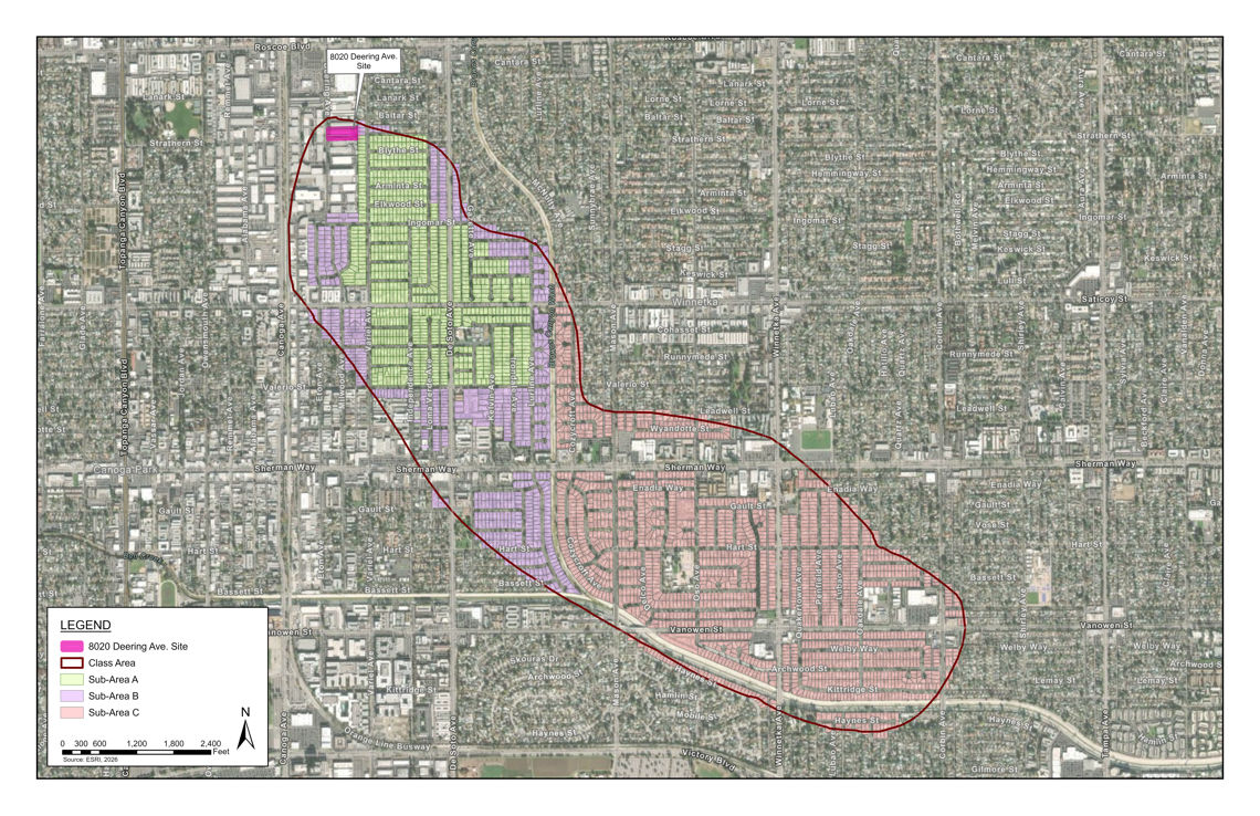 Class Area Map